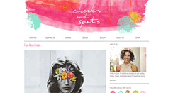 Desktop Screenshot of checksandspots.com